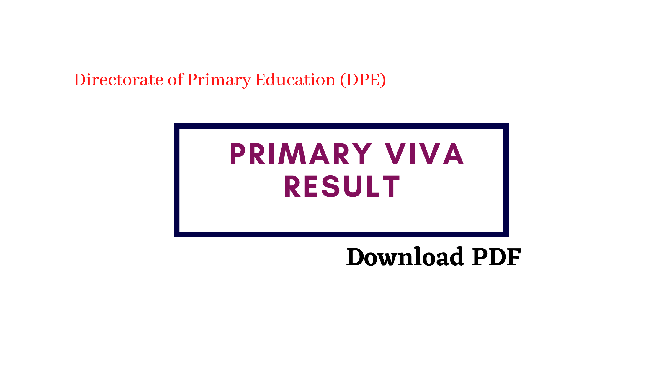 Primary result 2022