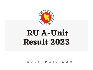 RU a unit admission result